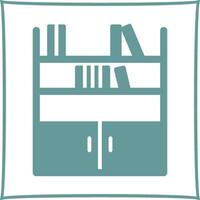 Book Shelf Vector Icon