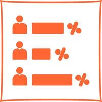 Voting Result Vector Icon