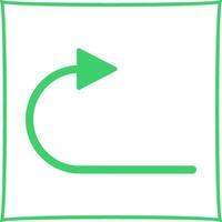 Arrow Pointing Right Vector Icon