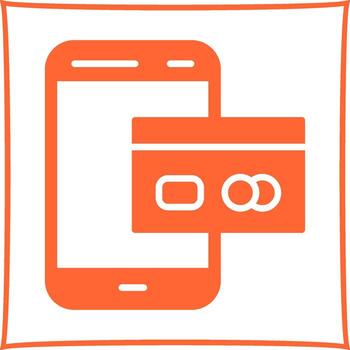 icono de vector de método de pago