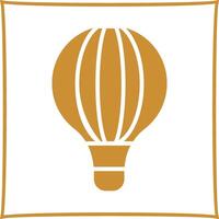 Hot Air Balloon Vector Icon