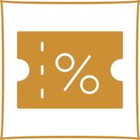 Coupon Vector Icon