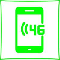 icono de vector 4g