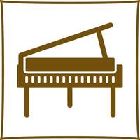 Grand Piano Vector Icon