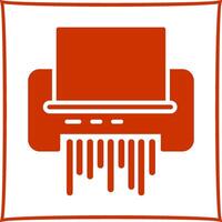 Paper Shredder Vector Icon