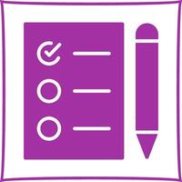 Task List Vector Icon