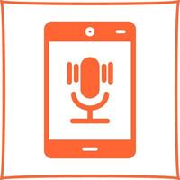 Voice Record Vector Icon