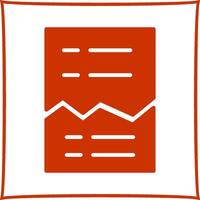 Corrupted List Vector Icon