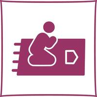 Praying Vector Icon