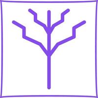 Tree with no leaves Vector Icon