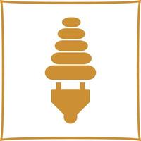 Energy Saver Bulb Vector Icon