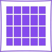 Table of Rates Vector Icon