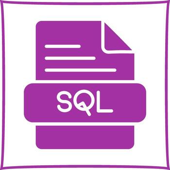SQL Vector Icon