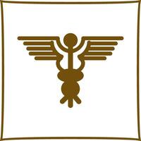 Caduceus Vector Icon