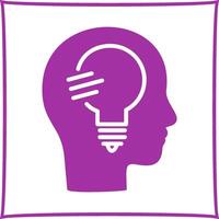 Thinking Vector Icon