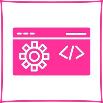 código mejoramiento vector icono