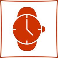 icono de vector de reloj de pulsera