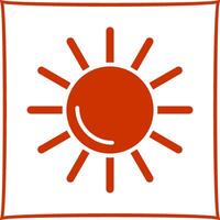 Sun II Vector Icon