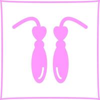 Earrings Vector Icon