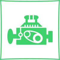 icono de vector de motor