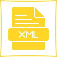 XML Vector Icon