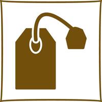 Tea Bag Vector Icon