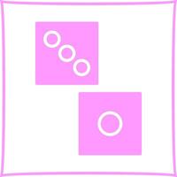 Domino Game Vector Icon
