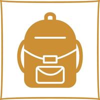 Backpack Vector Icon