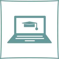 Online Degree Vector Icon