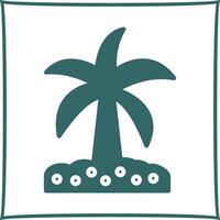 Coconut trees Vector Icon
