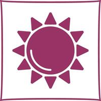 Sun Vector Icon