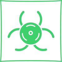 Biological Hazard Vector Icon