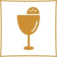 icono de vector de bebida cóctel