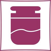 Jar on Display Vector Icon