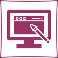 Edit Webpage Vector Icon
