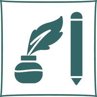 Writing Equipment Vector Icon