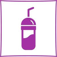 Chocolate Shake Vector Icon