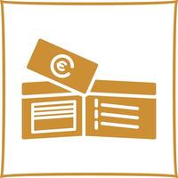 Money in Wallet Vector Icon