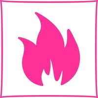 Flame Vector Icon