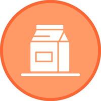 Milk Bottle Vector Icon