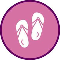 icono de vector de zapatillas