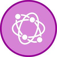 Atomic Structure Vector Icon