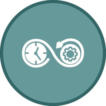Time Optimization Vector Icon