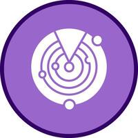 Radar Screen Vector Icon