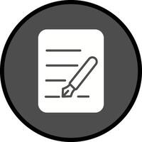 Fountain Pen Vector Icon