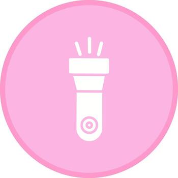 Flashlight Vector Icon