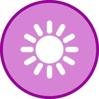 Sun Vector Icon