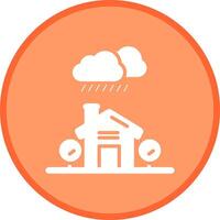 icono de vector de lluvia