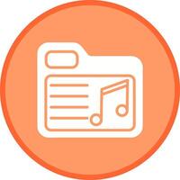 Music Folder Vector Icon