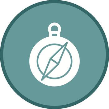 icono de vector de brújula